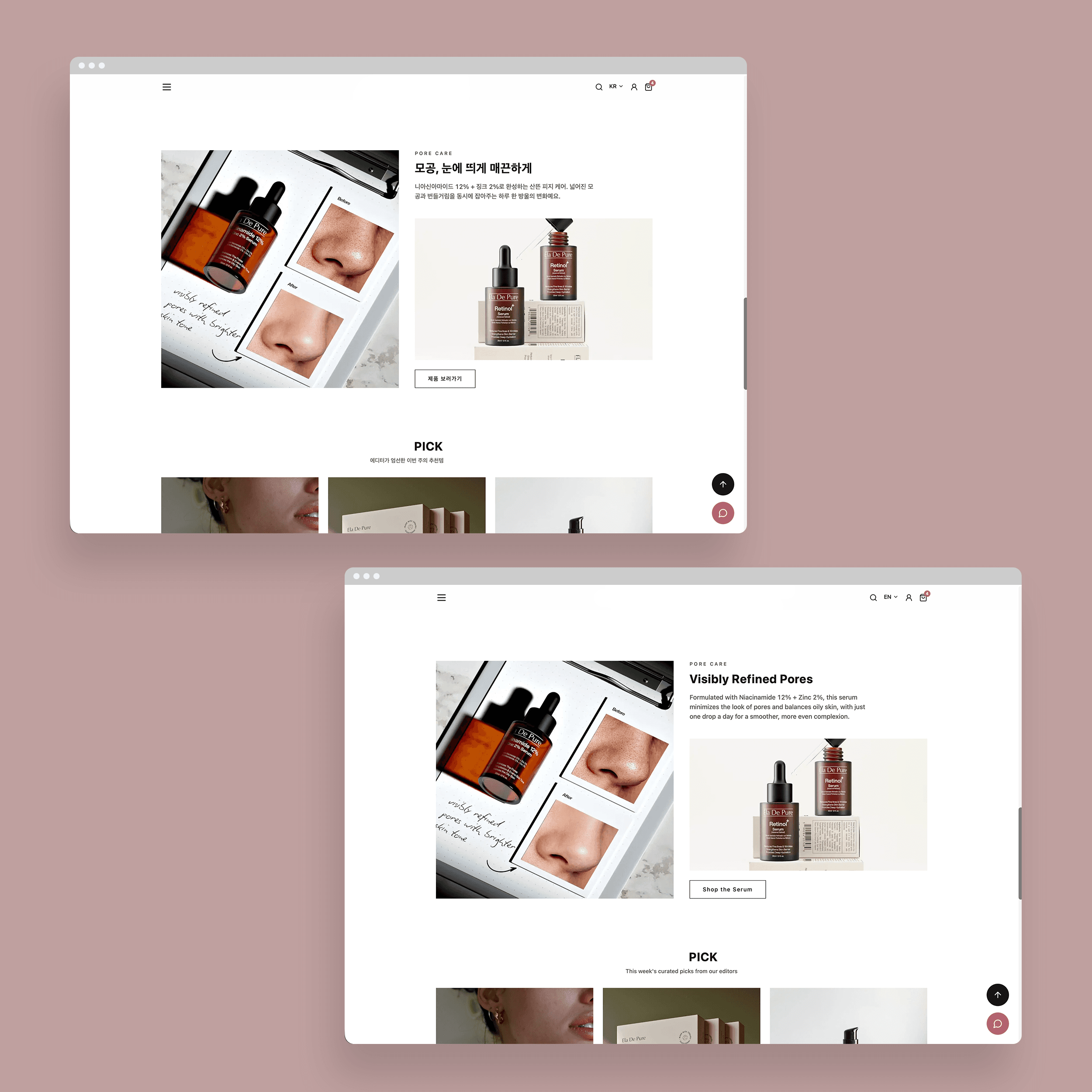 Tienda de belleza en línea - PolyGlot AI conversión multilingüe